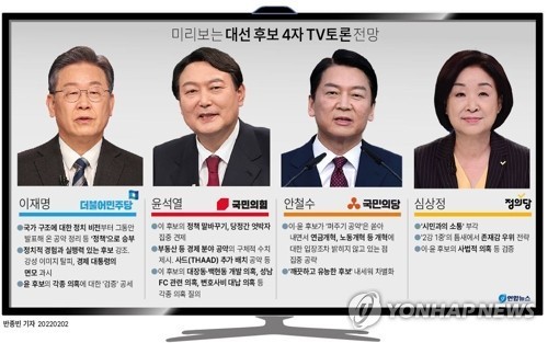 대선토론일정