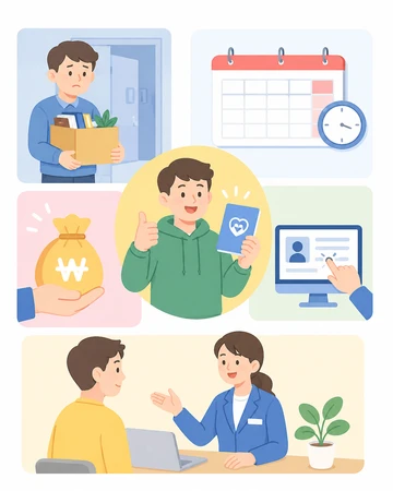 실업급여 조건과 신청 절차 핵심 정리3