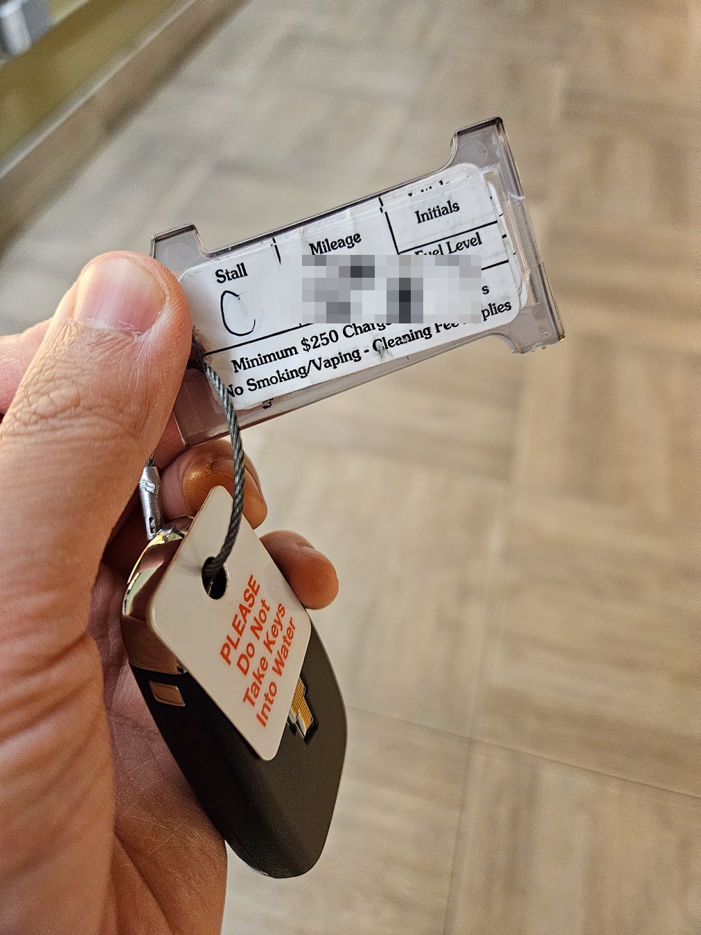 하와이 허츠 렌트 무인반납