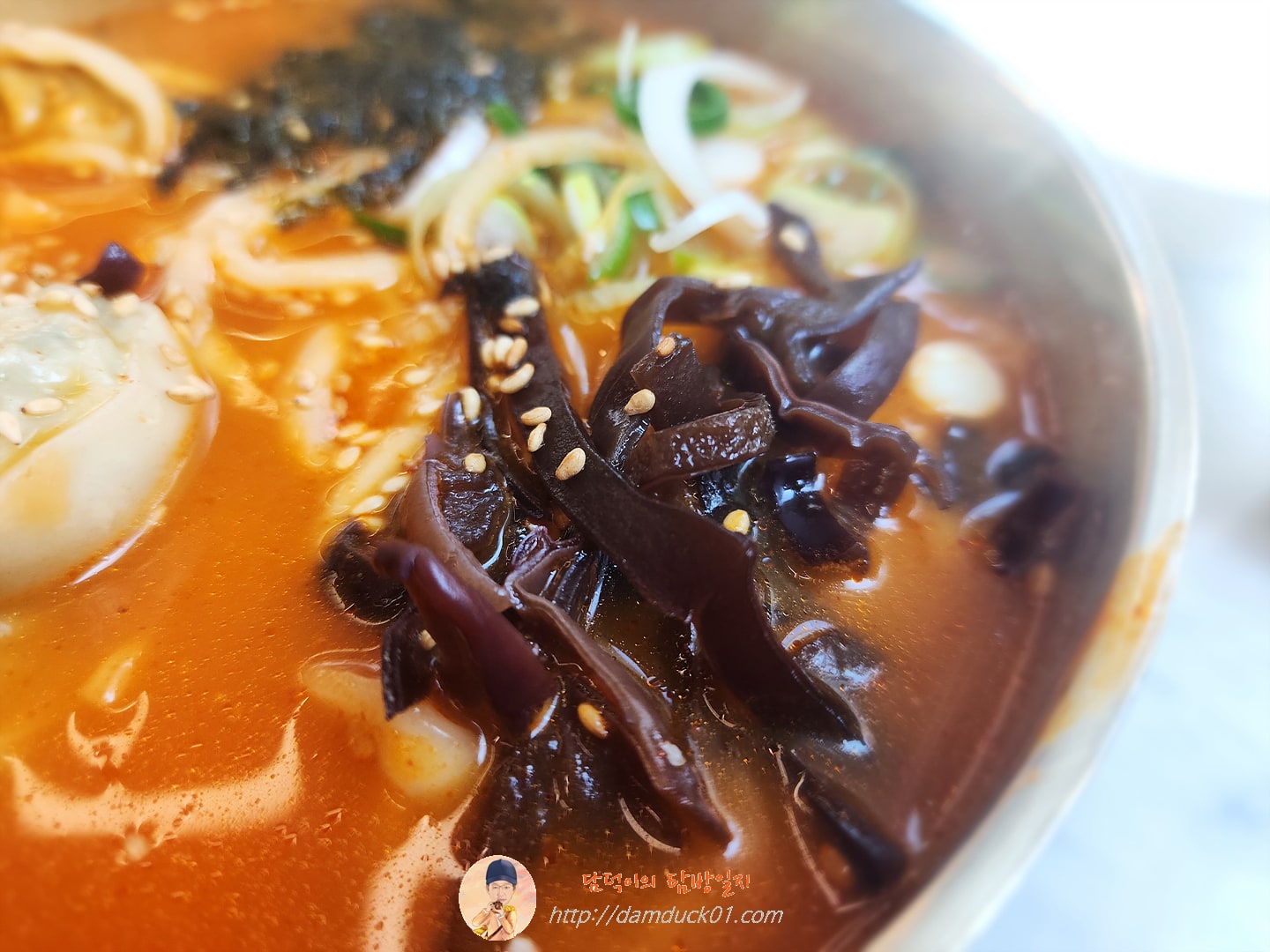 만두 장칼국수