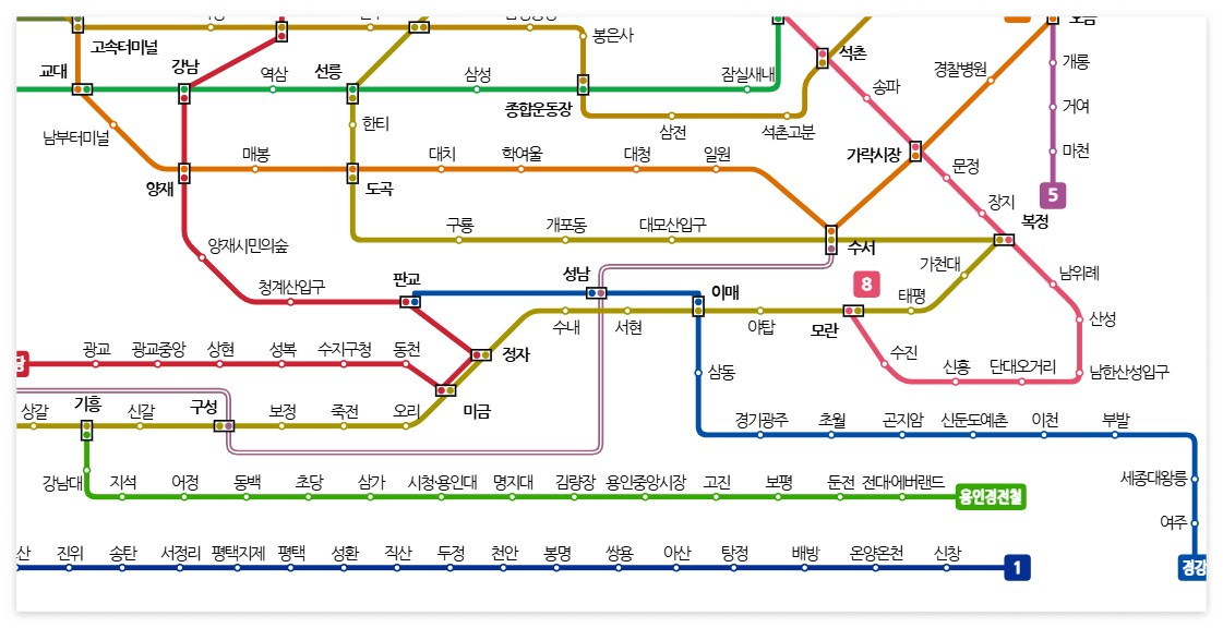 이매역 경강선 시간표