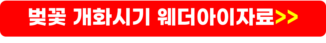 벚꽃 개화시기 및 절정시기, 서울 벚꽃 명소