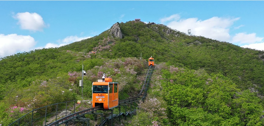 대봉 스카이랜드 모노레일 집라인