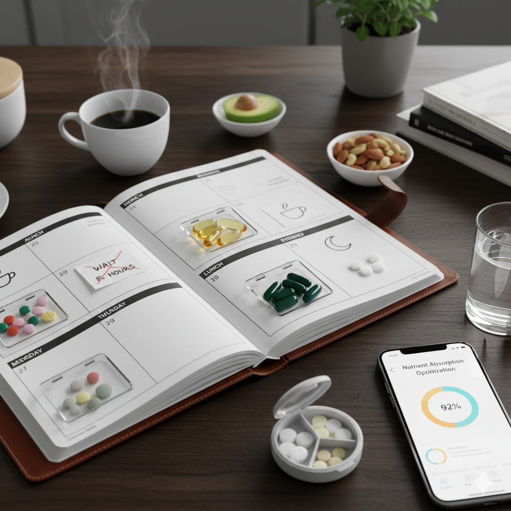 영양제 흡수율 극대화하는 지용성 및 수용성 비타민별 최적 복용 스케줄