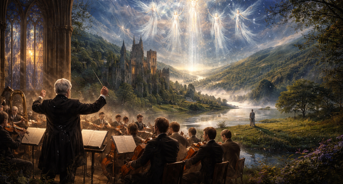 티 탈리스 주제에 의한 환상곡 관련 그림