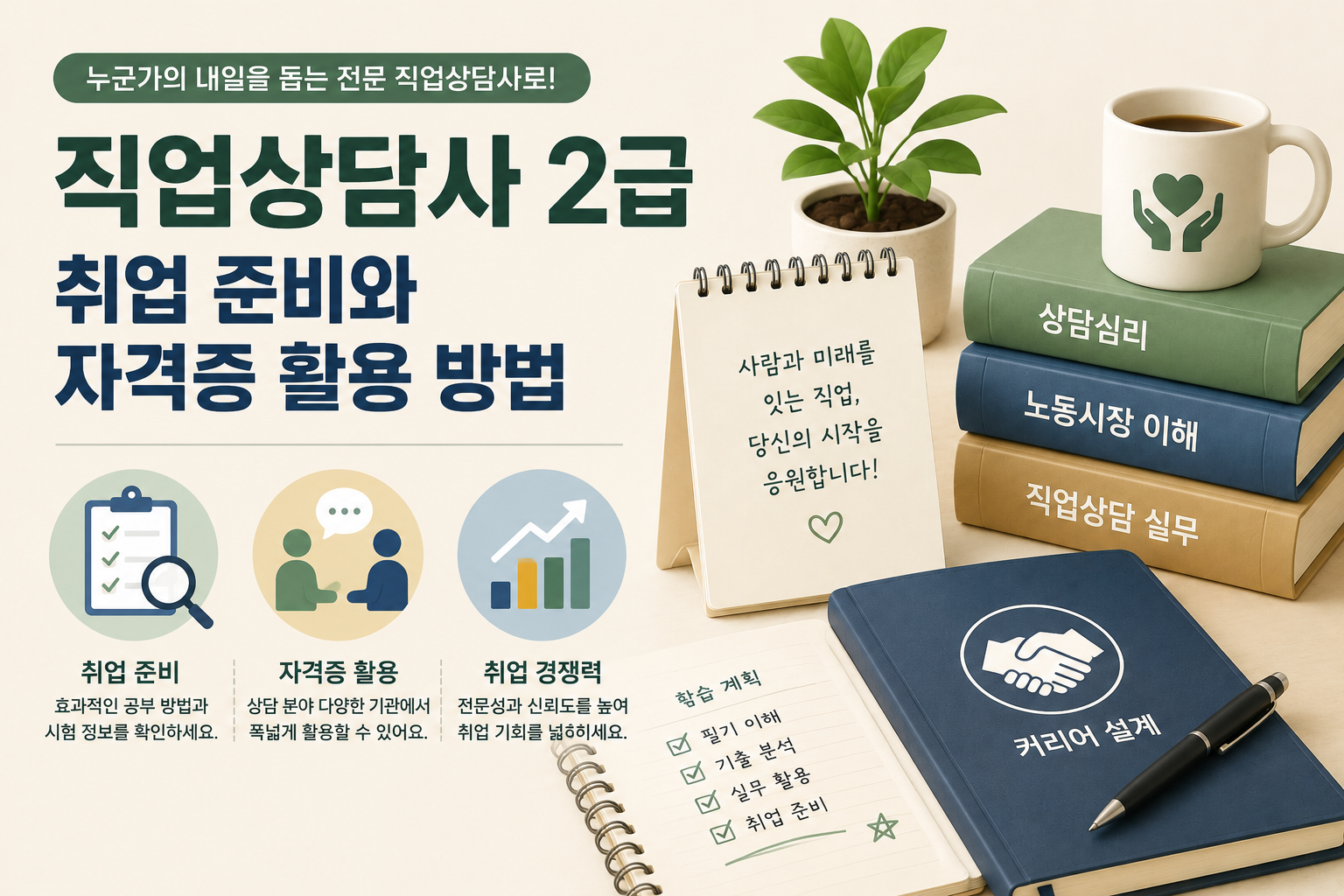 직업상담사 2급 취업 준비와 자격증 활용 방법