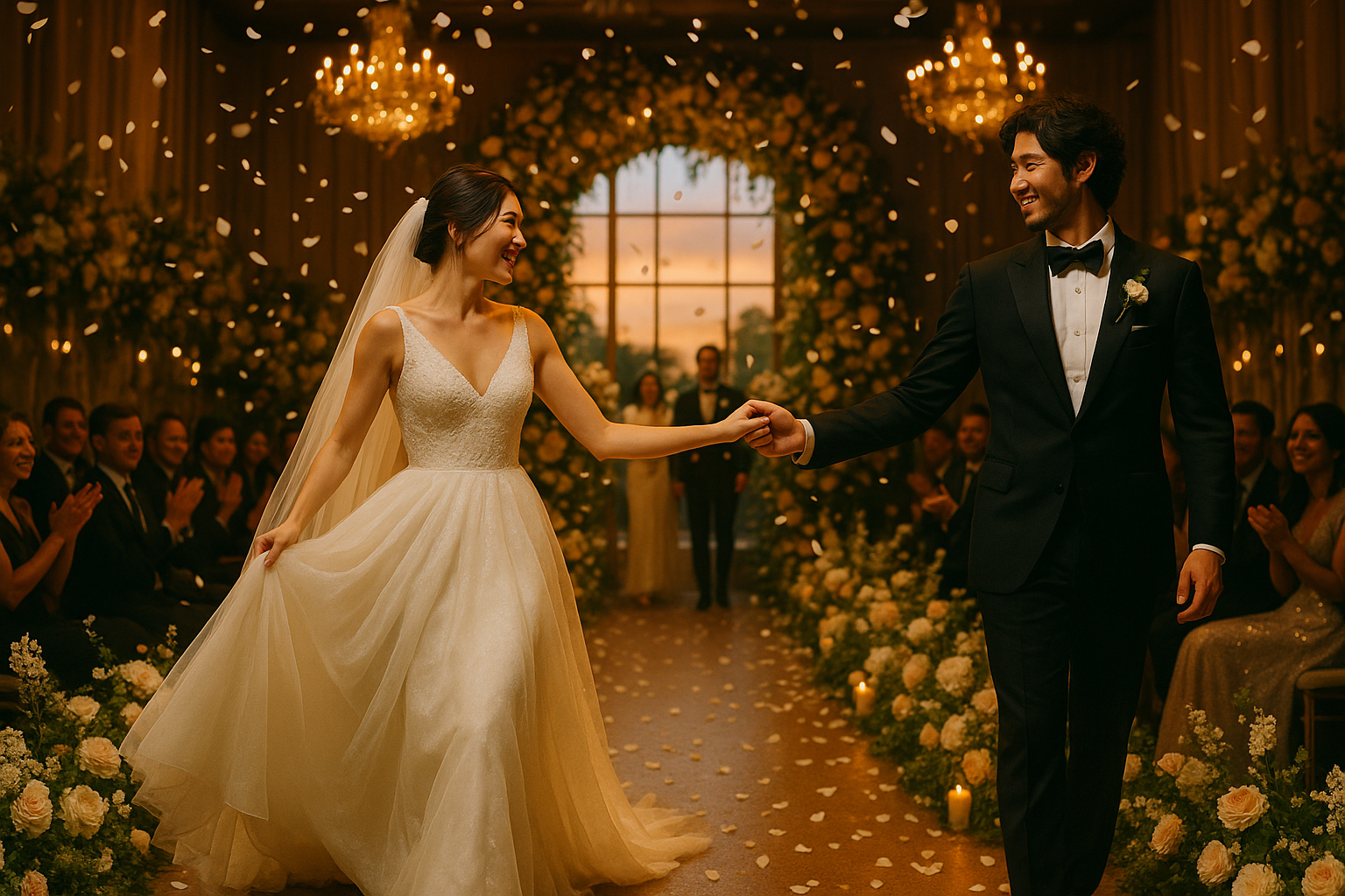 예술가 커플의 개성, 감각있는 웨딩 준비 관련 사진