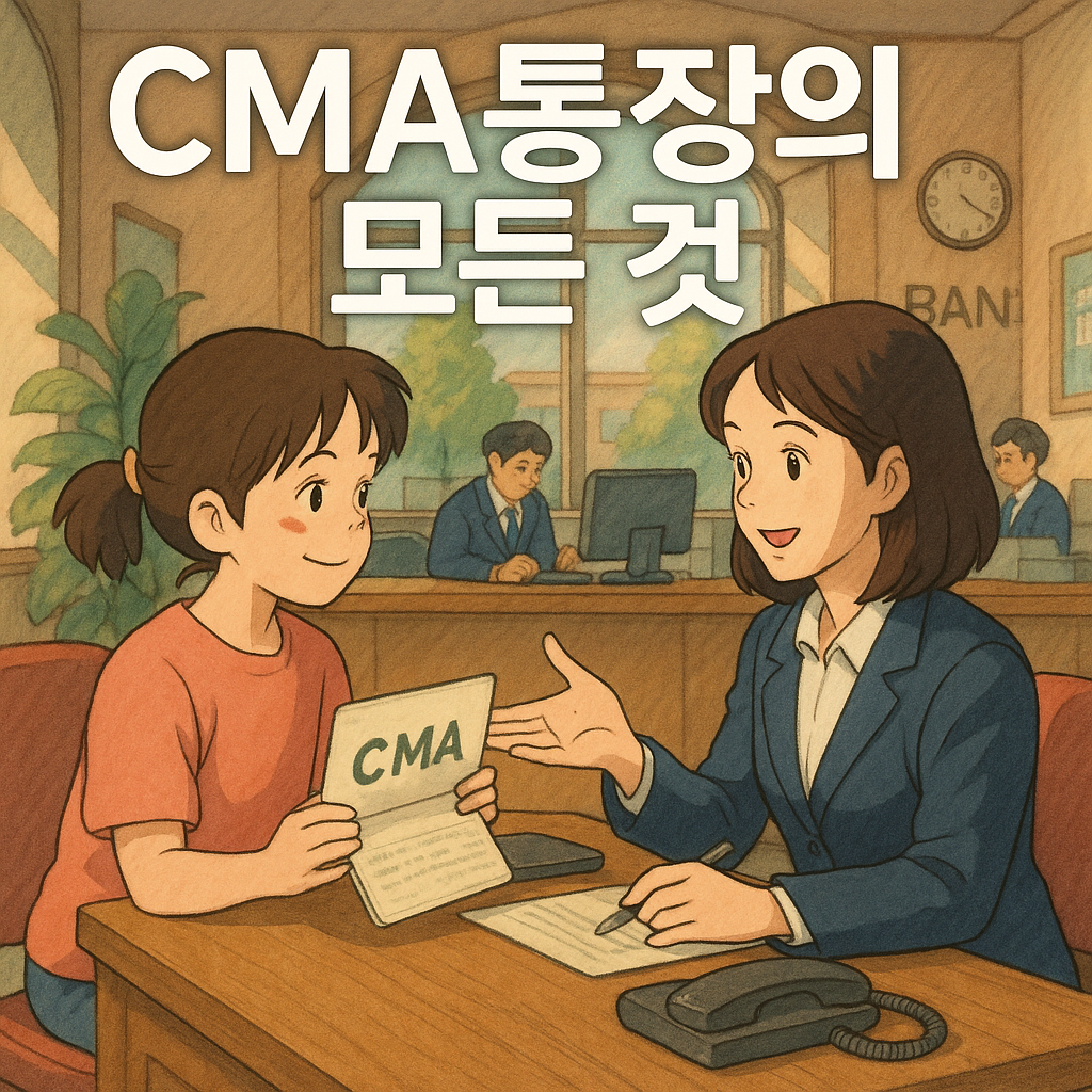 cma 통장이란? 종류와 장,단점 및 추천대상 가이드