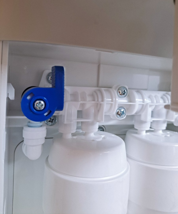 웰스정수기 원수버튼