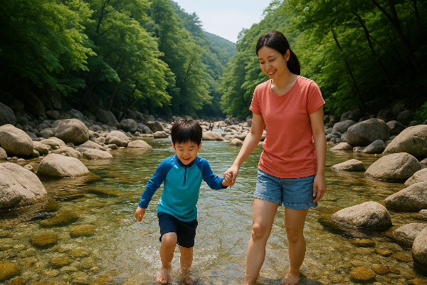 춘천 지암계곡, 아이와 함께 떠나는 여름 피서지
