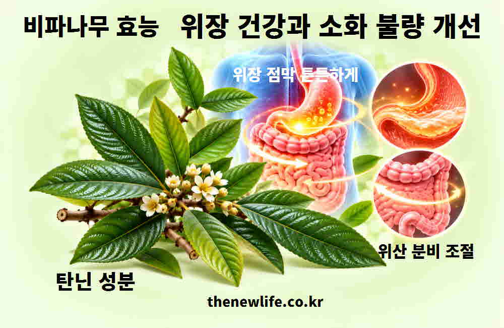 비파나무 효능 위장 건강 소화 불량 개선