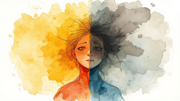 ESFJ 청소년은 다정하고 사교적인 성향으로 주변을 세심하게 돌보는 경우가 많습니다. 그러나 타인을 챙기는 과정에서 자신의 마음을 소홀히 하면서 상실감을 느끼게 됩니다에 관한 그림