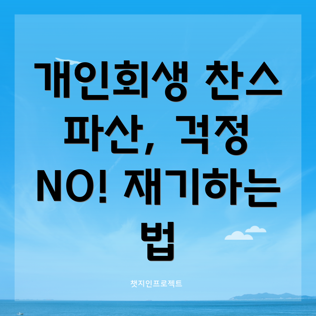개인회생 및 파산 신청