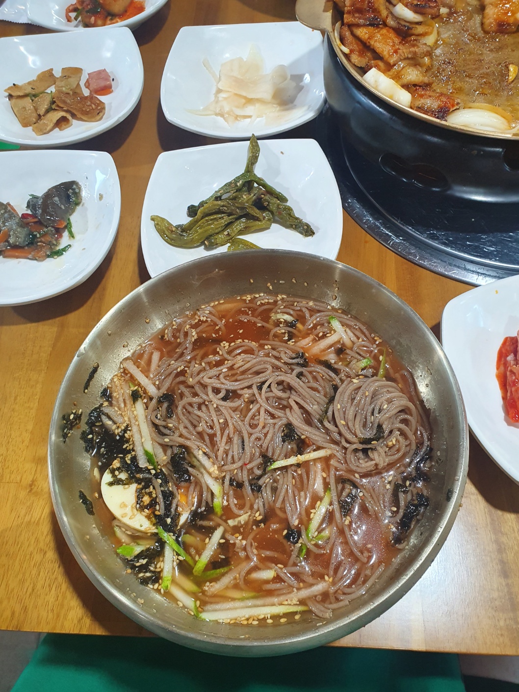 구봉산석갈비_물막국수