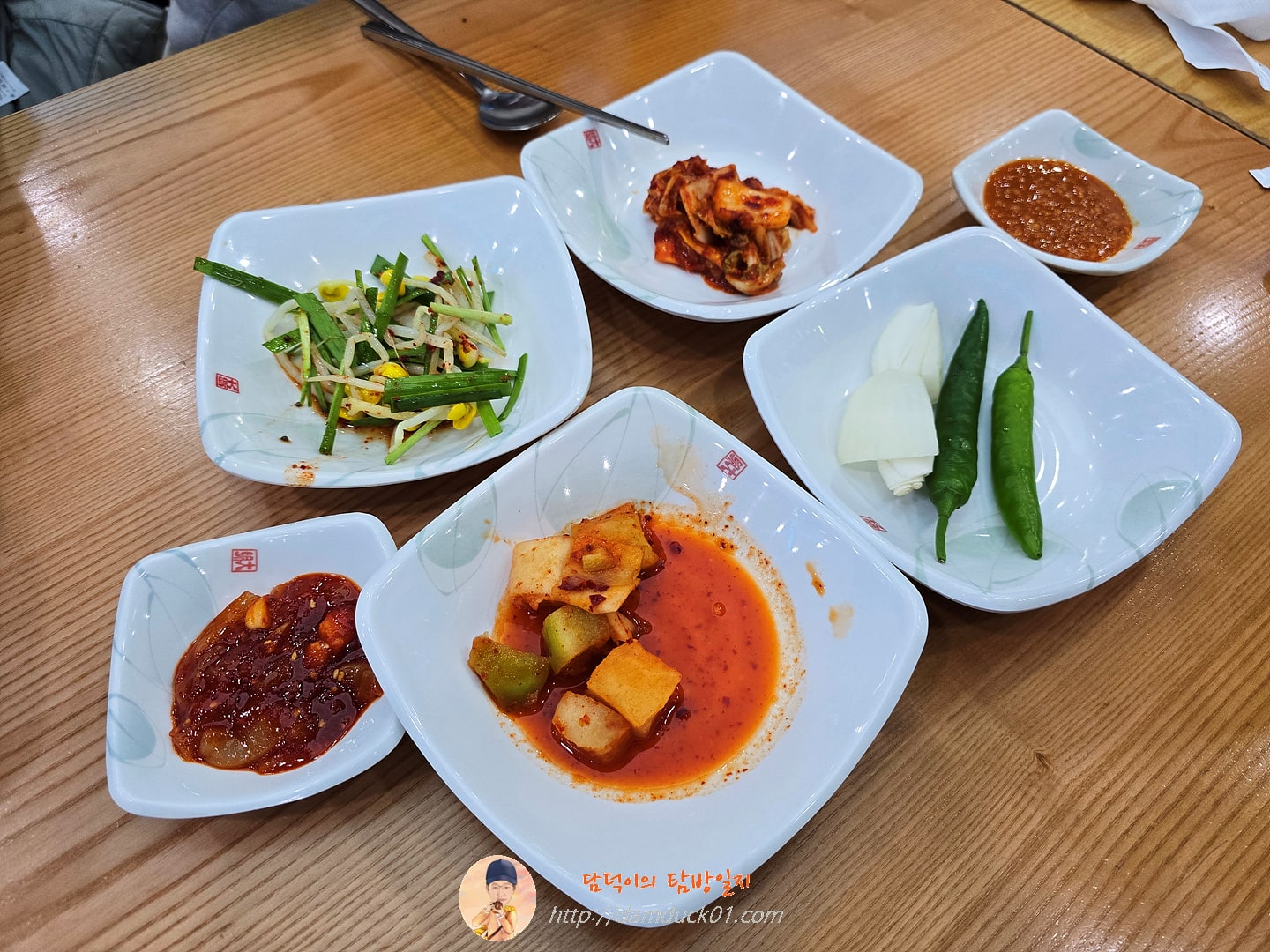 최미삼순대국 반찬