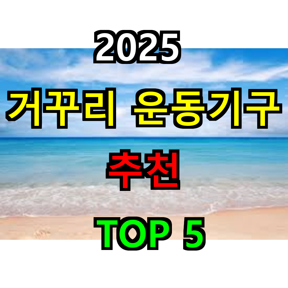 2025 거꾸리 운동기구 추천 TOP 5