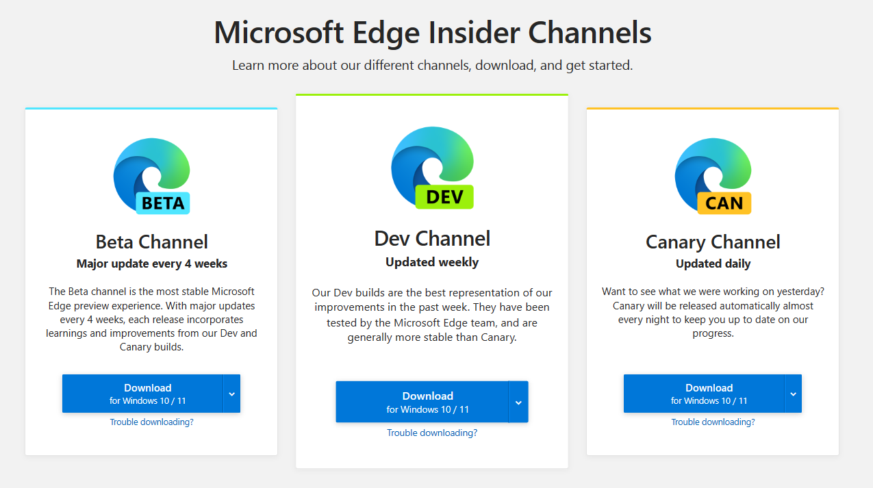 엣지 Edge dev 설치 방법