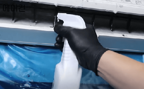 삼성 벽걸이 에어컨 청소방법 내부6