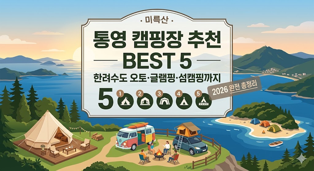 통영 캠핑장