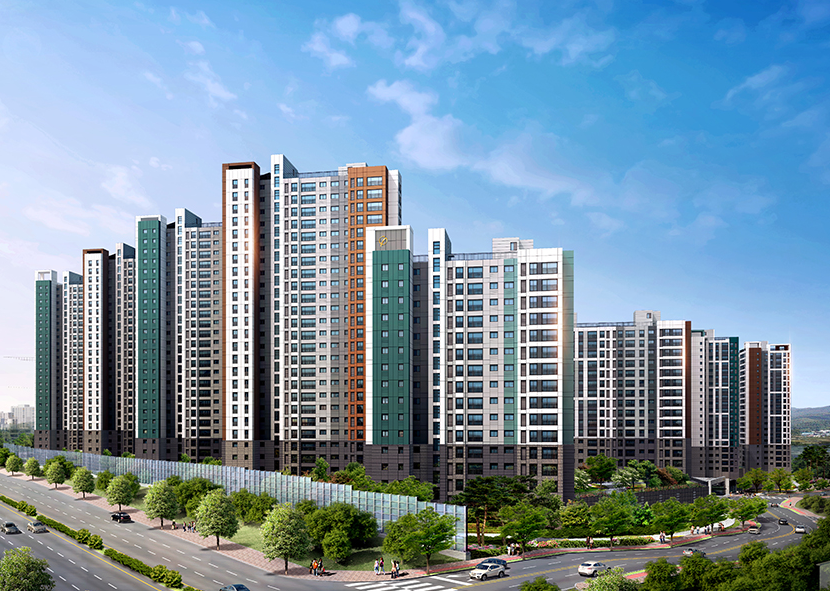 운정푸르지오파르세나 조감도