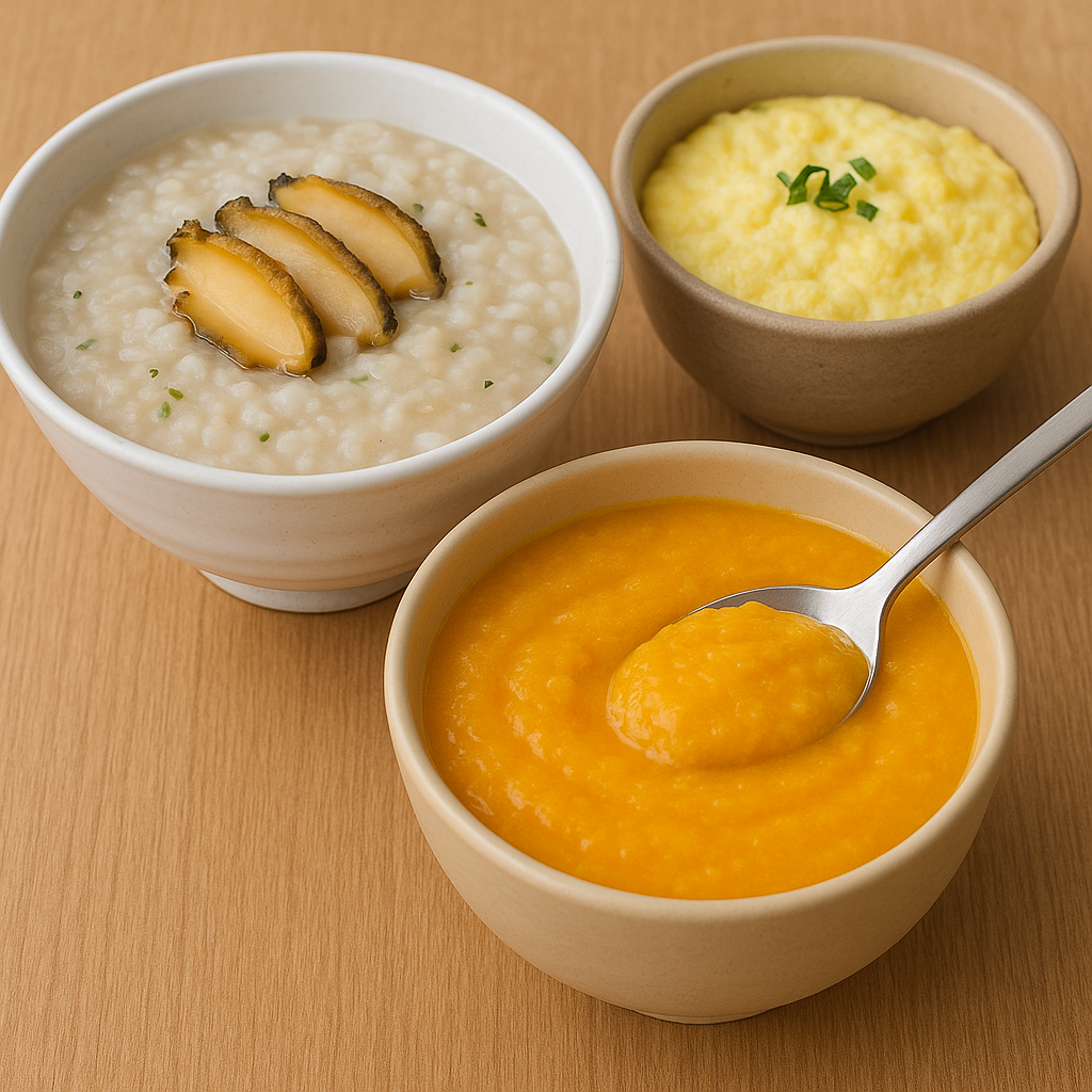 아플때 부드러운 음식 3가지