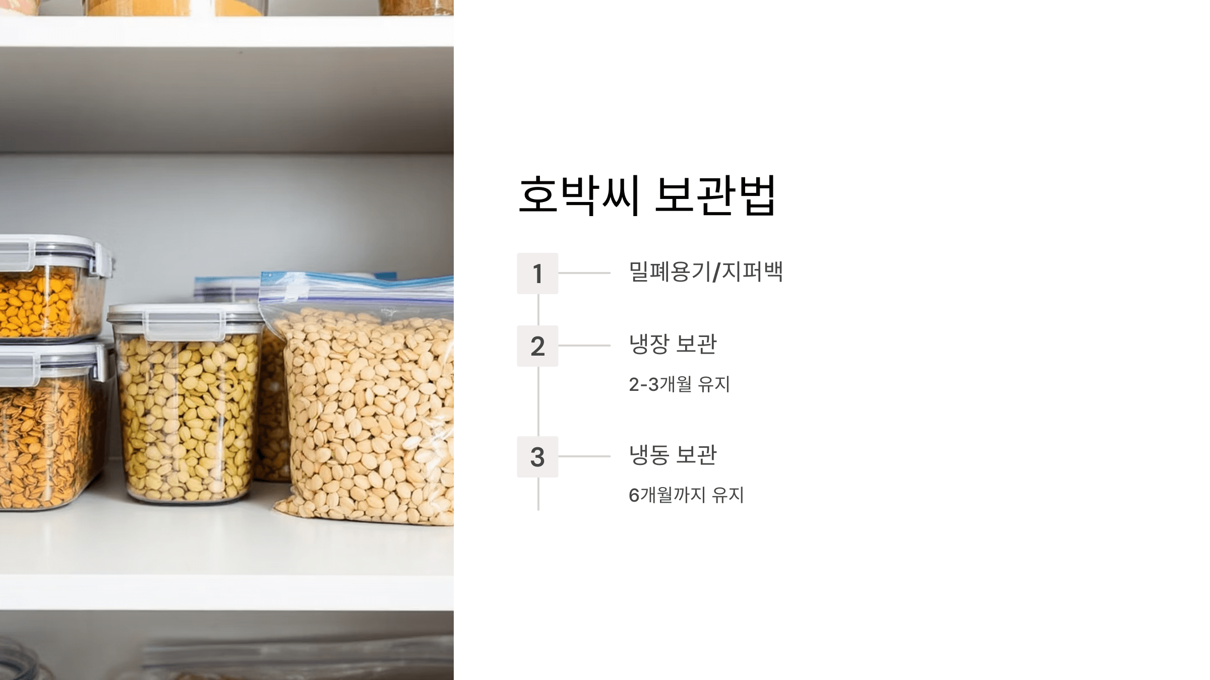 호박씨 사진입니다.