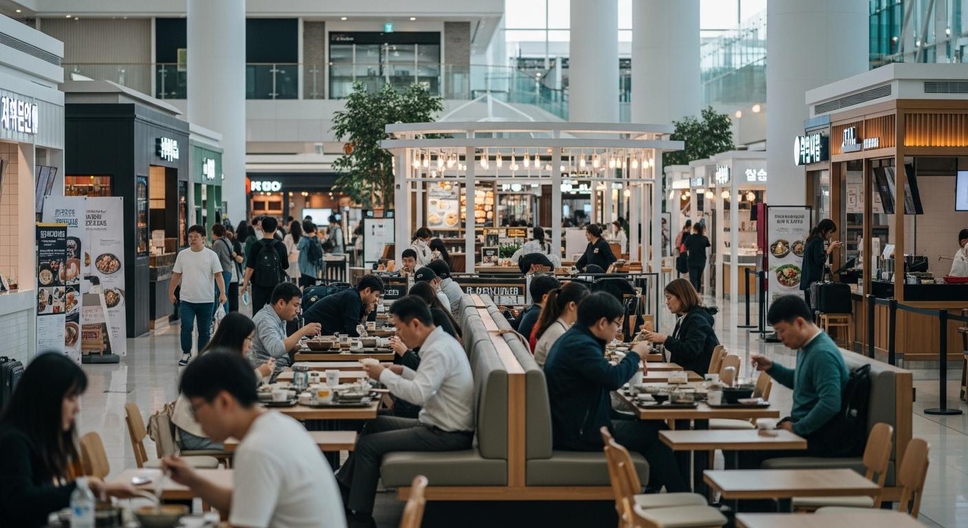 인천공항 푸드가든