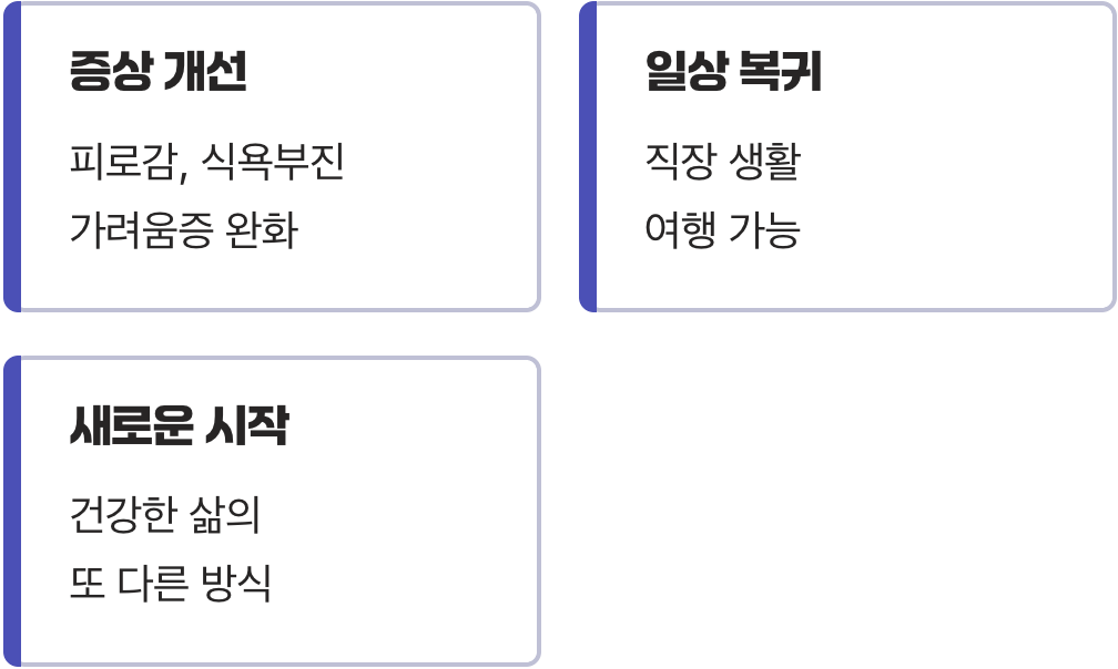 삶의 질을 되찾아주는 동반자