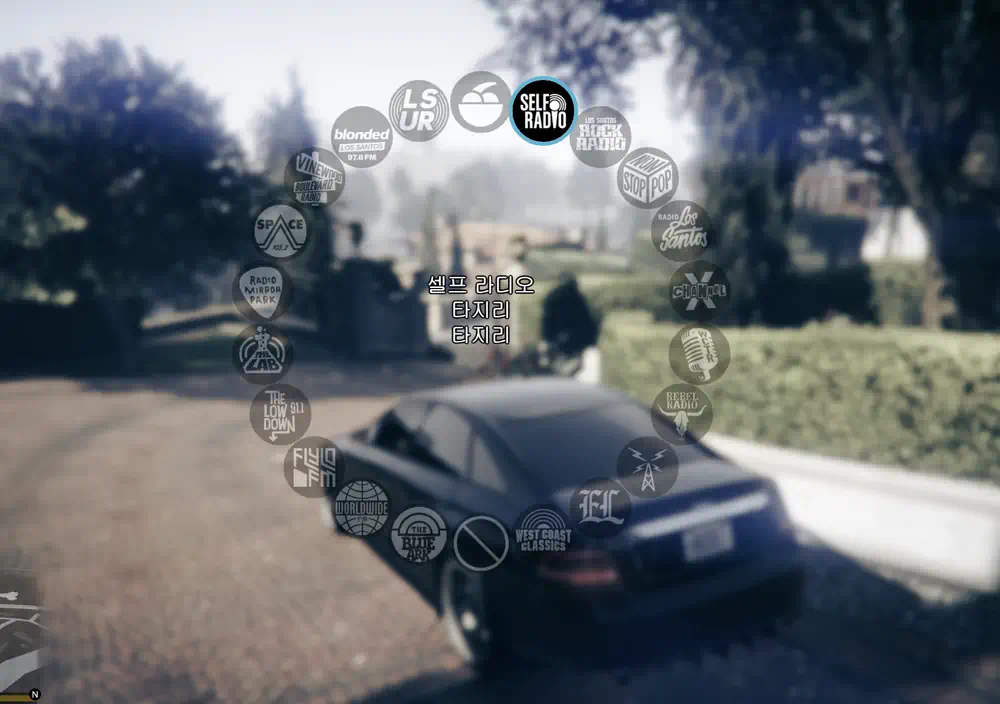 GTA5 셀프 라디오 재생