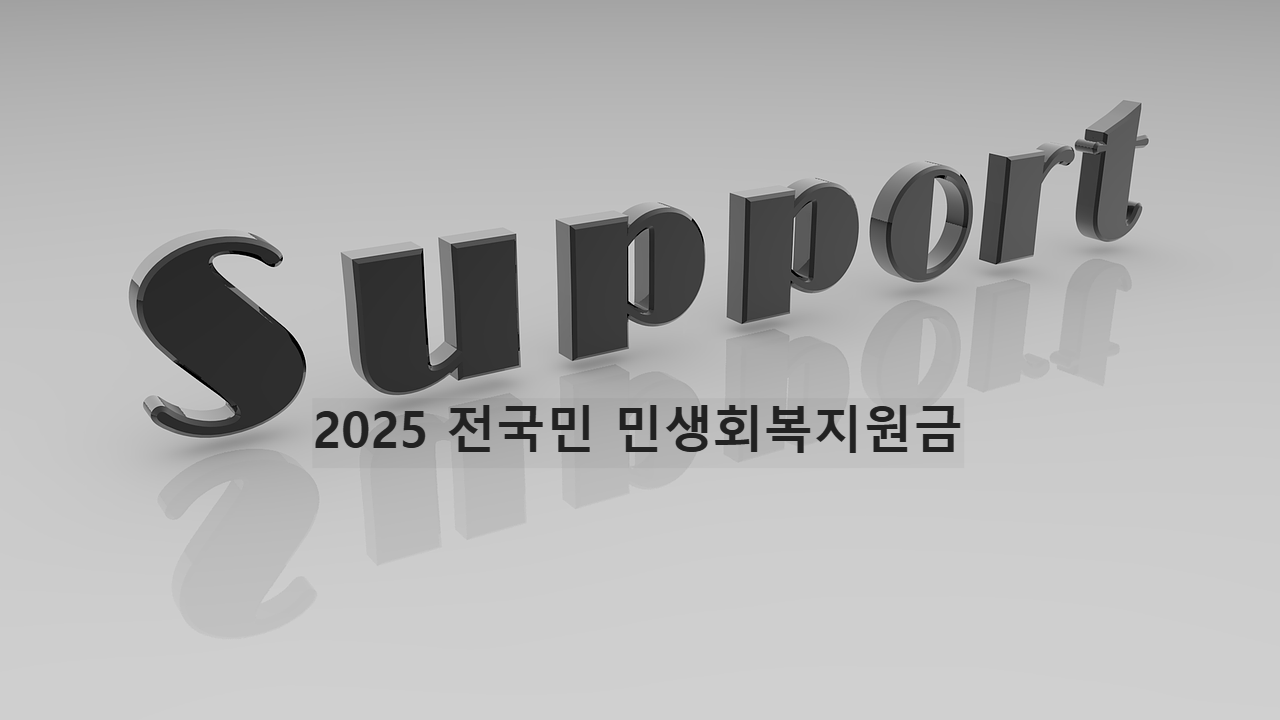 서포트, support, 지원, 민생회복지원금