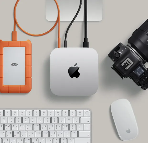 Mac mini와 iPhone 연동 콘텐츠 공유 및 작업 연결성