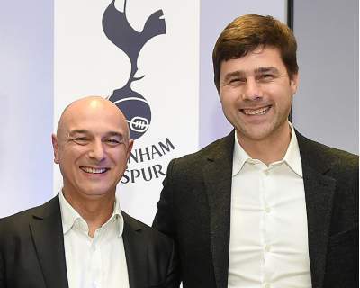 포체티노 감독과 토트넘 레비 회장