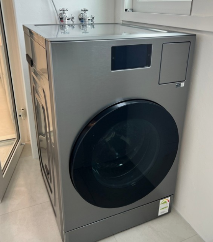 삼성전자 BESPOKE AI 콤보 세탁기 설치모습