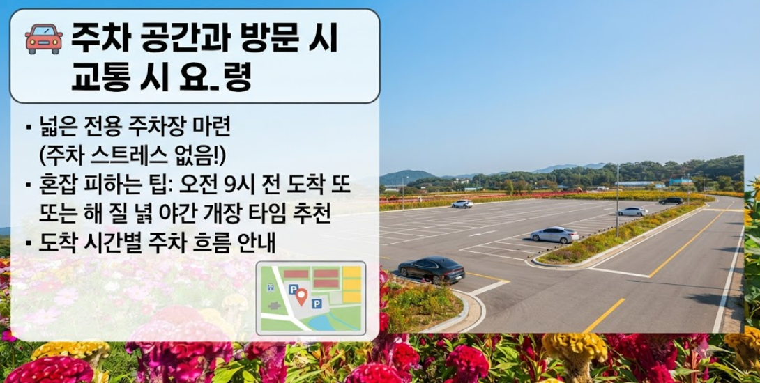 철원 고석정 꽃밭