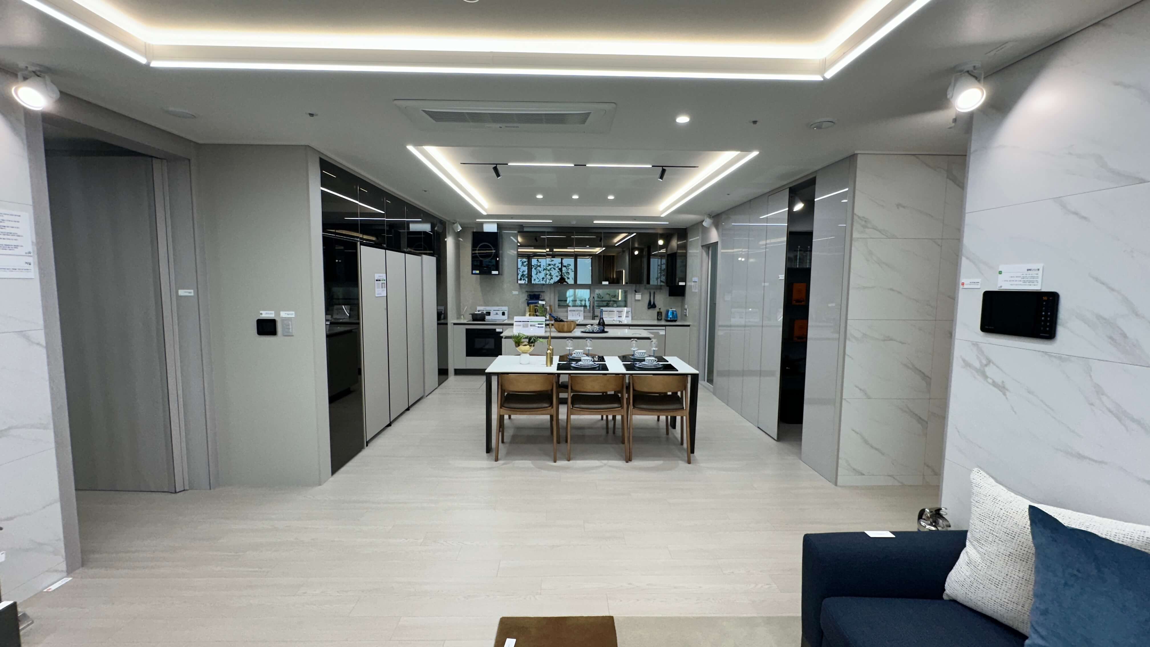 중부공원 제일풍경채 아파트 모델하우스