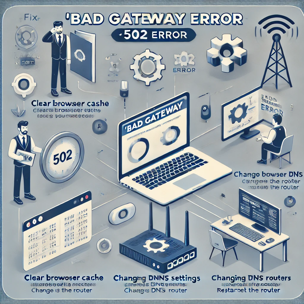 Bad Gateway 오류 해결 방법