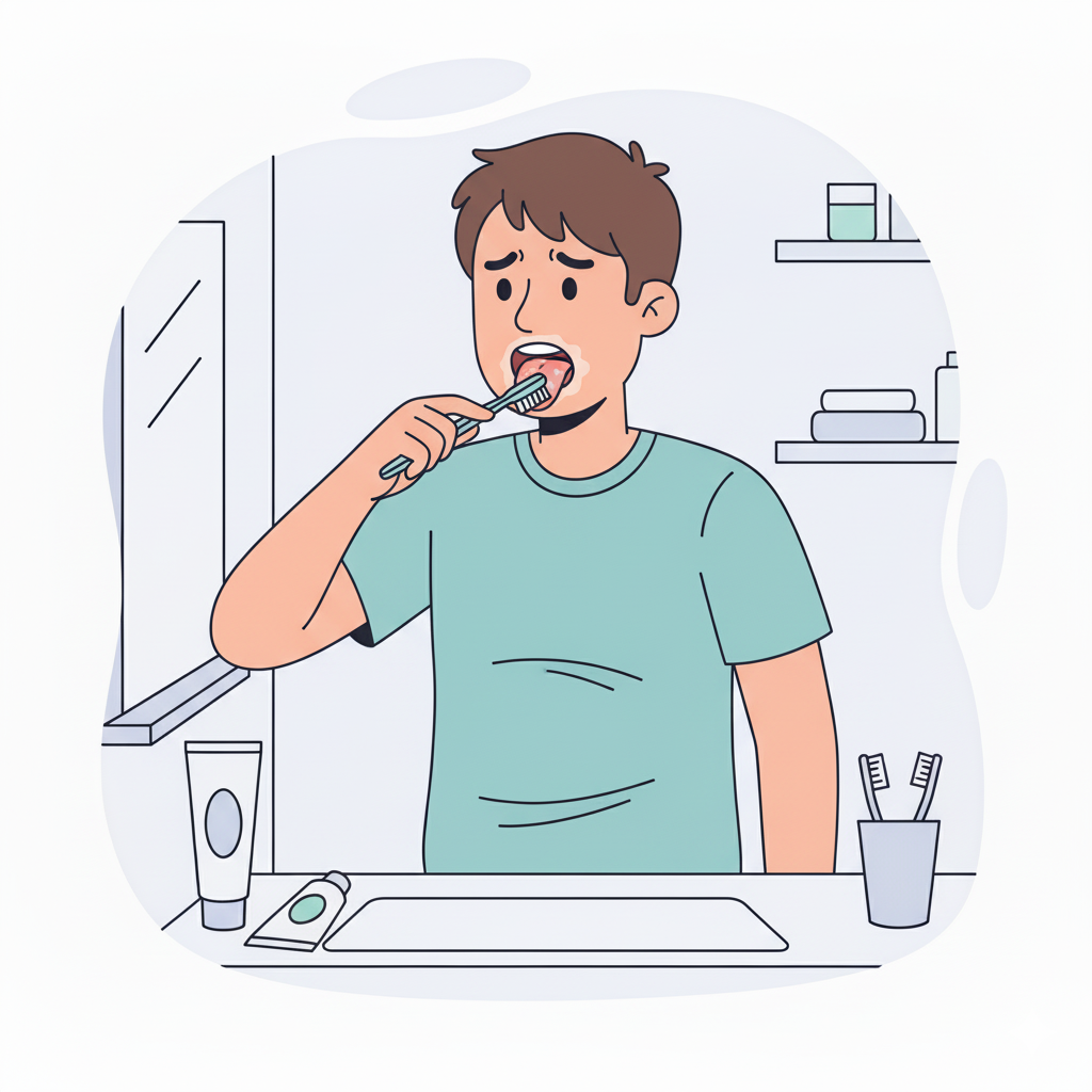 잦은 방귀와 혀백태, 소화기가 보내는 두 가지 경고 신호