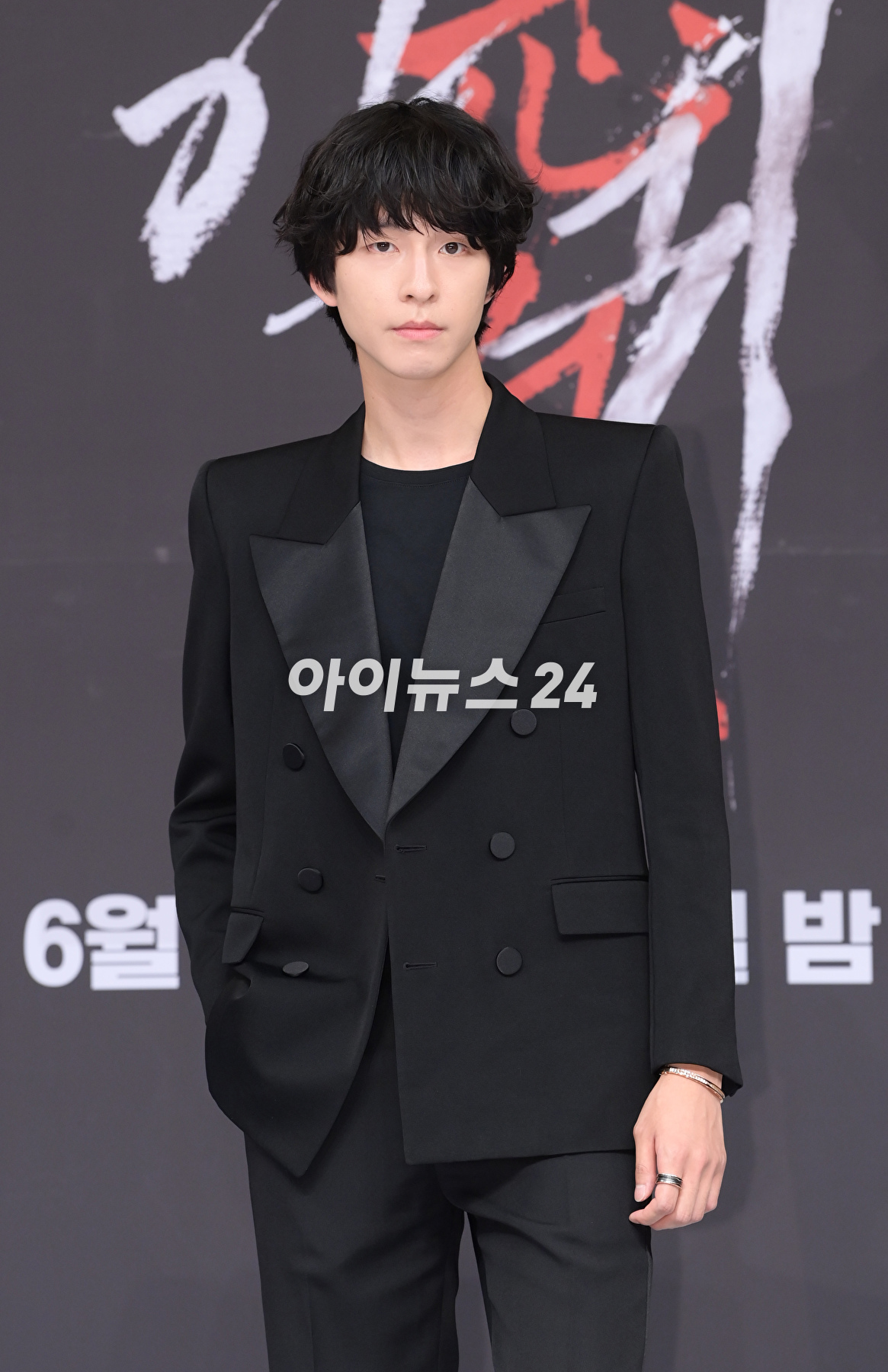 배우 홍경이 23일 오후 서울 양천구 목동 SBS홀에서 진행된 SBS 새 금토드라마 &#39;악귀&#39; 제작발표회에 참석하고 있다. [사진=정소희 기자]