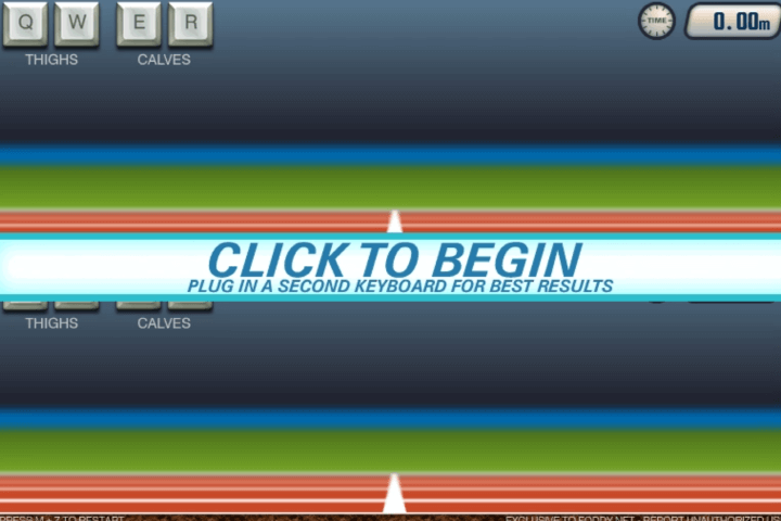 2인용-미친달리기-플래시게임-메인-화면