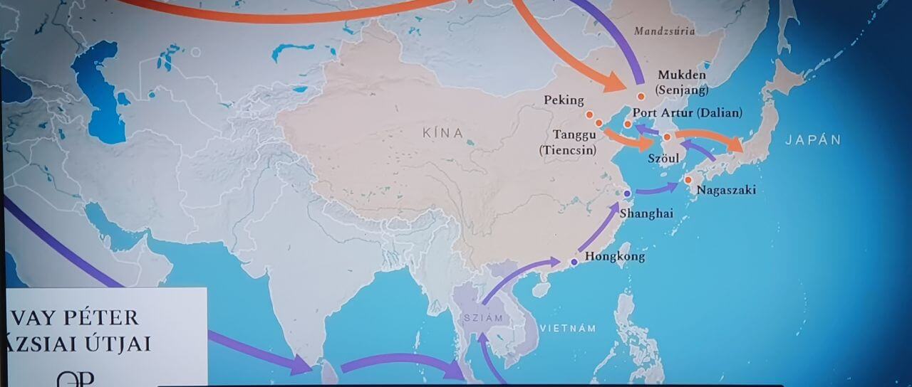 버이 페테르 방문 경로