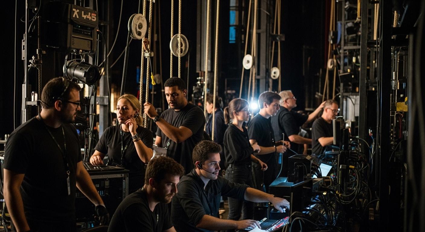 커튼뒤의 사람들