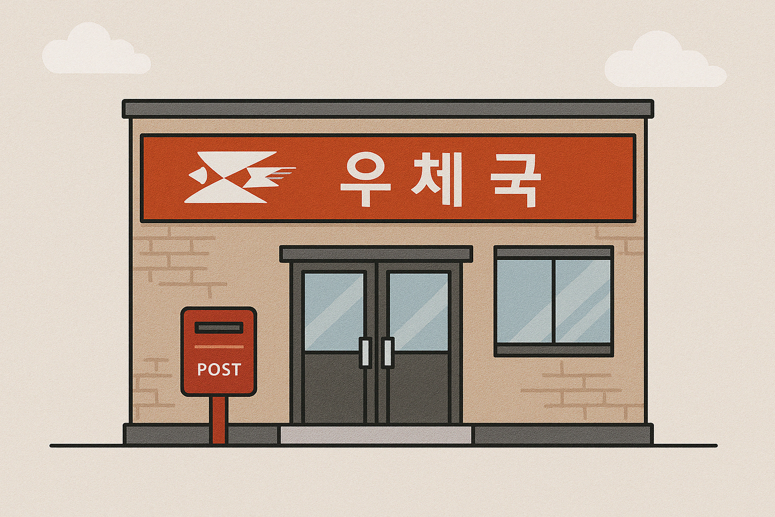 우체국사진