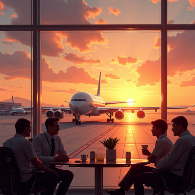 환승 비행기의 장점