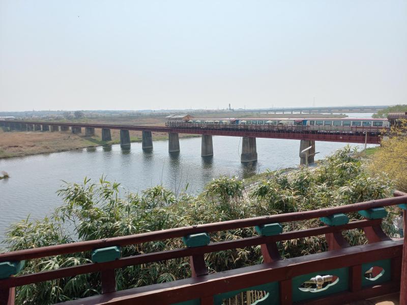 삼례 비비정에서 바라보는 경치