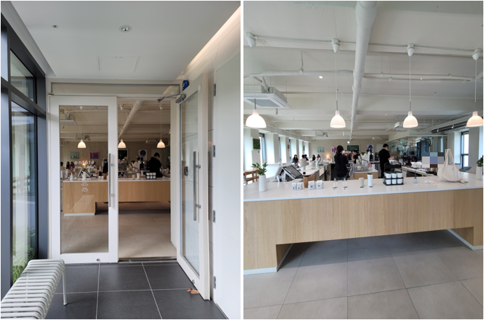 앙떼띠 카페 내부