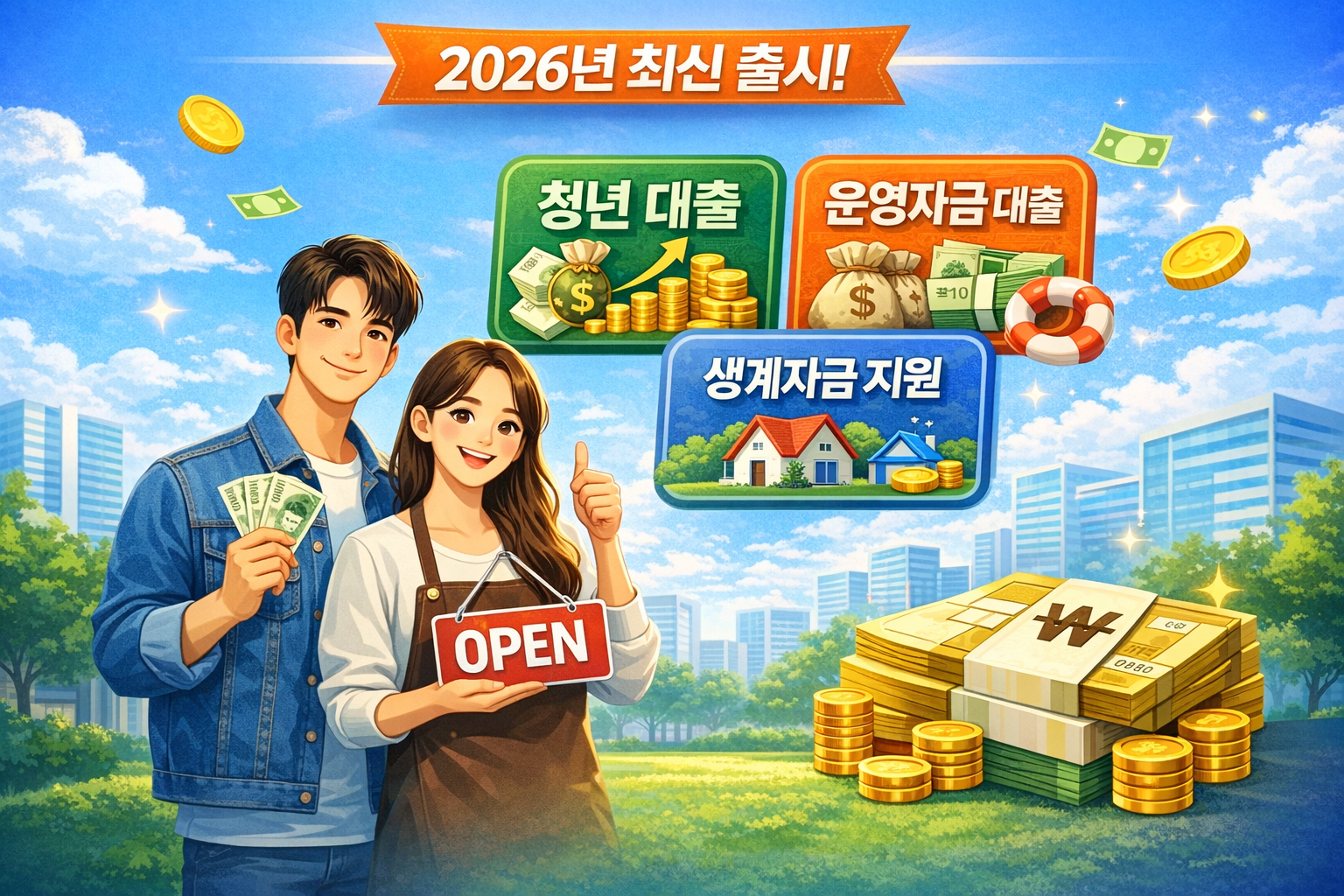 청년 미소금융 3가지 출시 조건 및 신청방법 총정리 (2026년 최신)