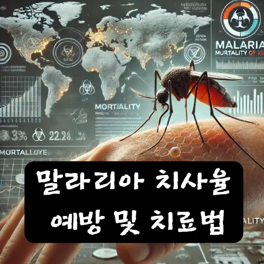 말라리아 치사율 데이터 국내