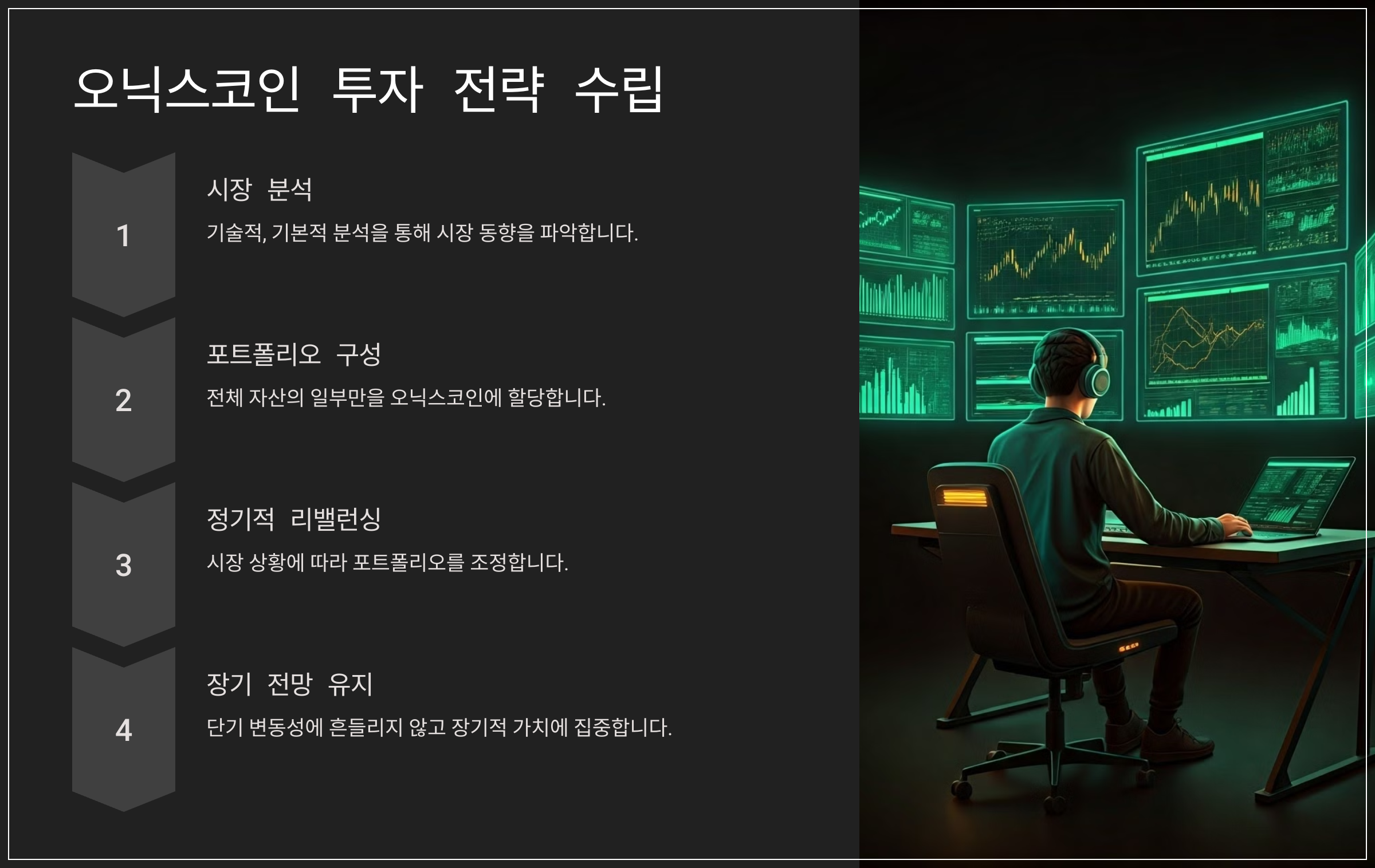 오닉스코인 투자 전략 수립