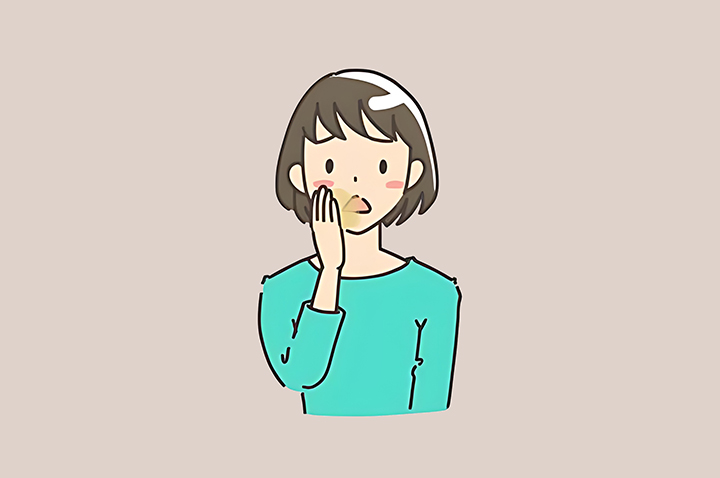 입-냄새가-심한-여성