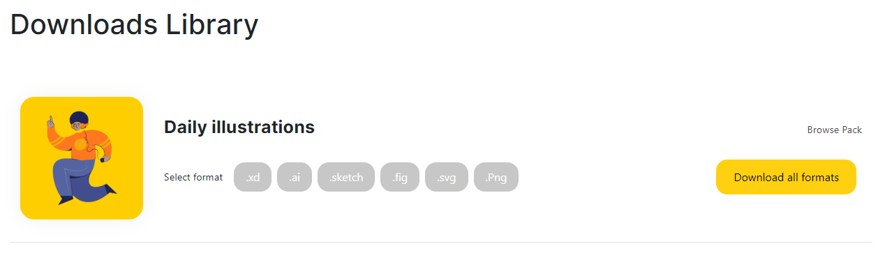 일러스트 캐릭터 다운로드